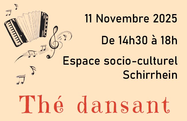 Schirrhein - THÉ DANSANT