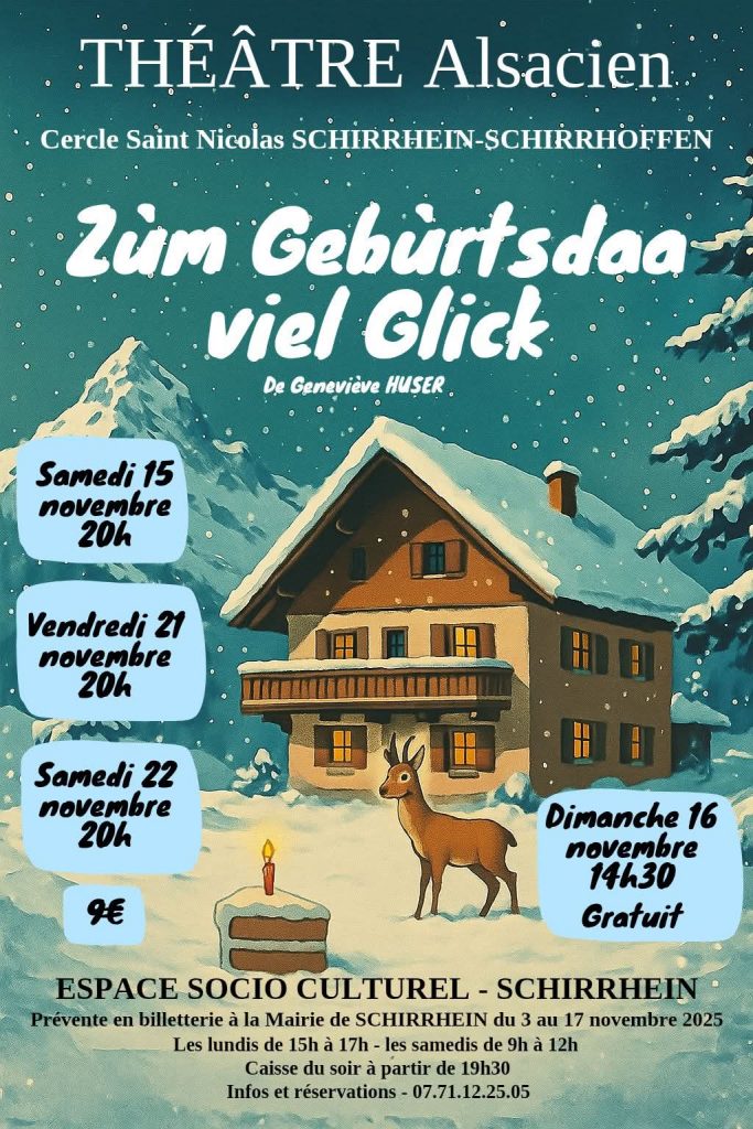 Schirrhein - Théâtre alsacien